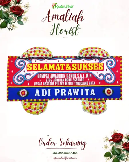 Papan Bunga Ucapan Selamat Uut Murung